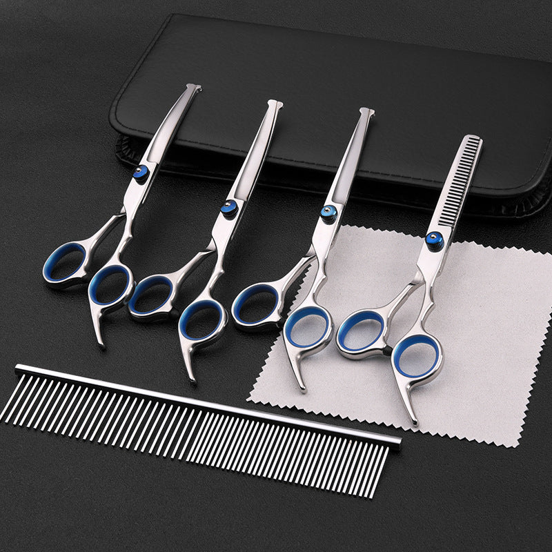 Professional Pet Grooming Scissors Set