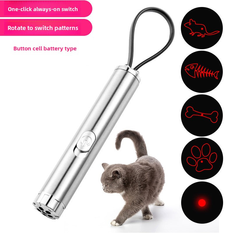 Multi-Pattern Laser Cat Tease Pen Pet Toy