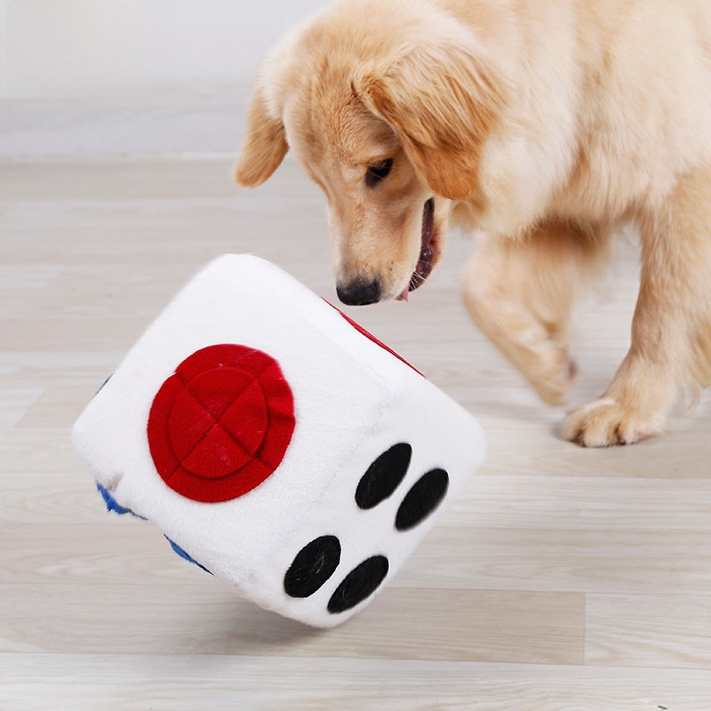 Interactive Pet Treat Dice Toy