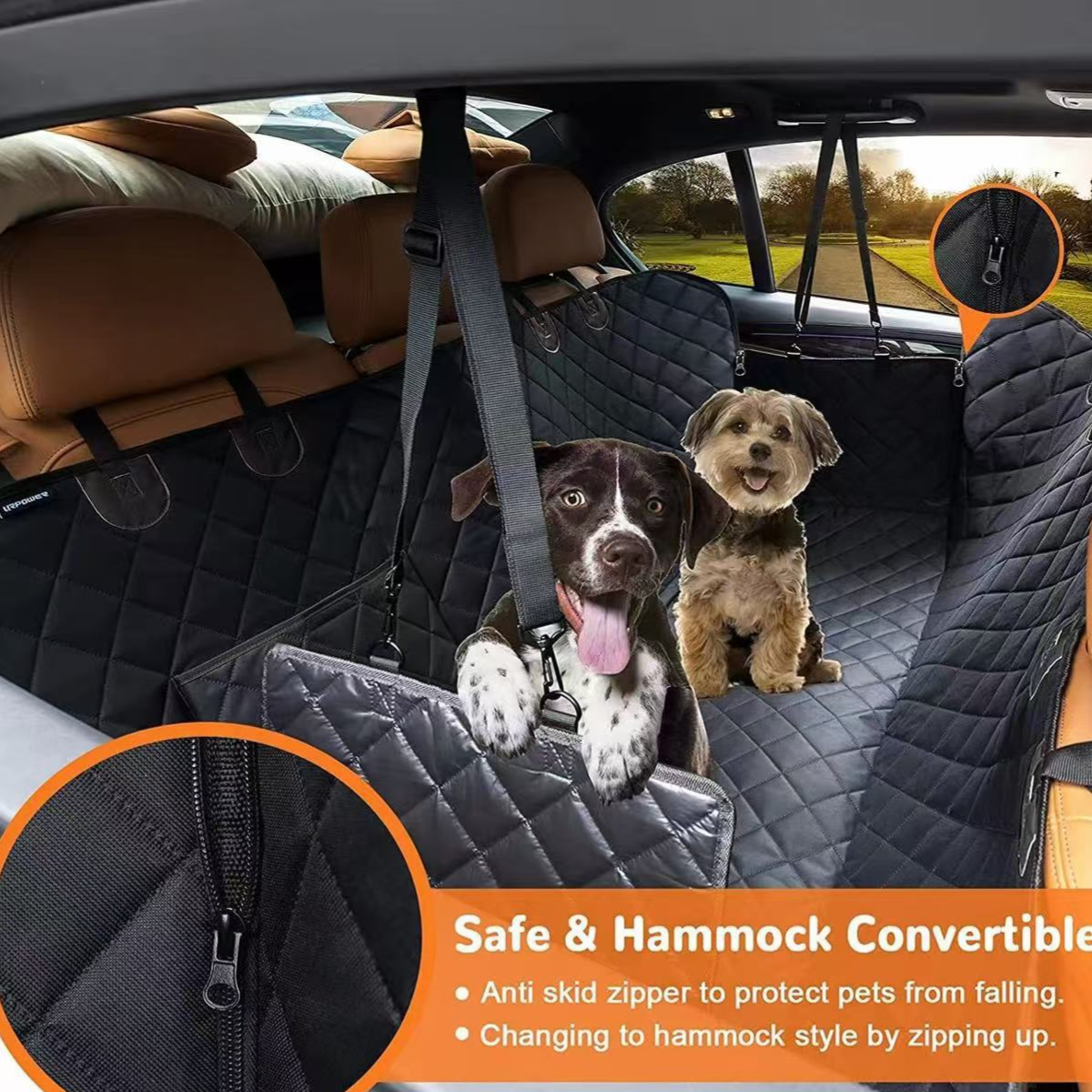 Multifunctional Pet Car Seat Cushion