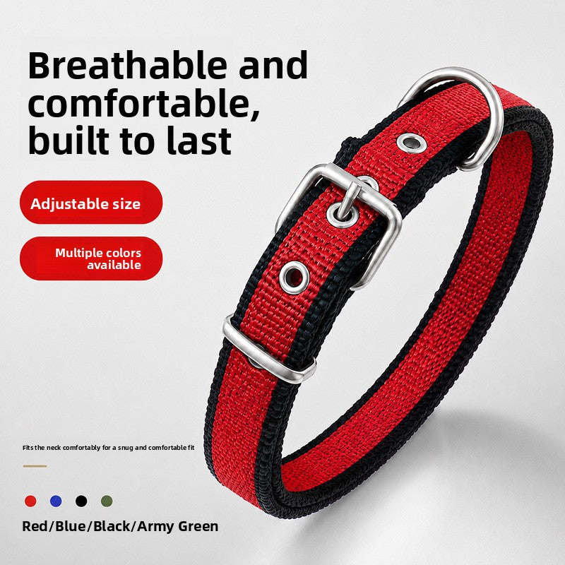 Adjustable Shock Absorption Pet Dog Collar