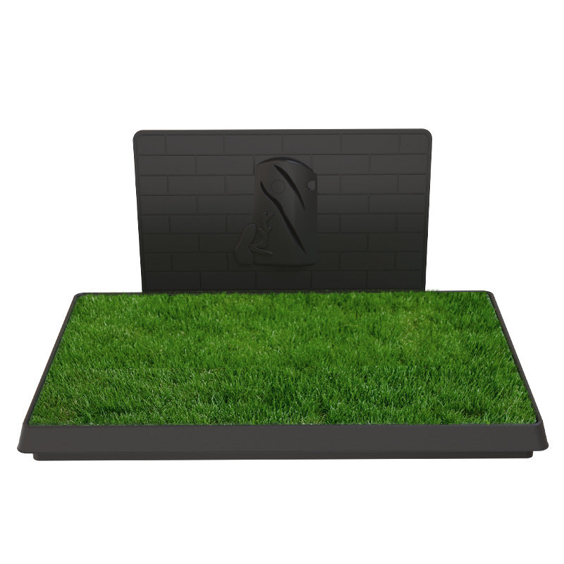 Artificial Grass Pet Toilet Set with Urine Guide