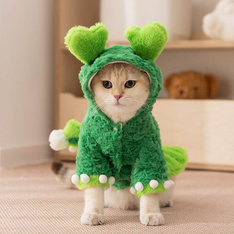 Autumn and winter cat clothes and dog pet clothes