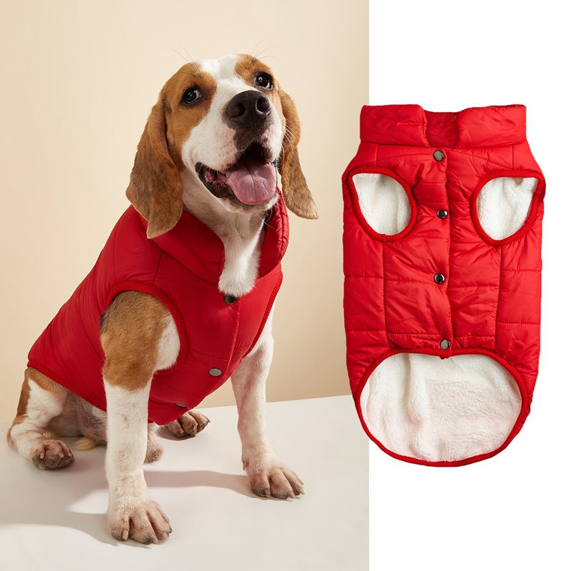 Cotton-Padded Pet Dog Vest