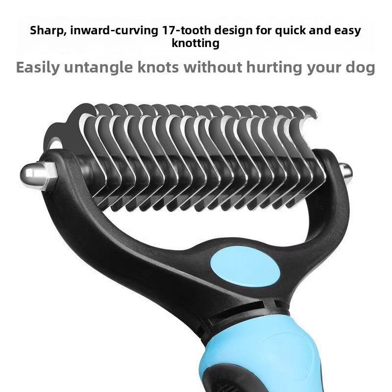 Pet comb Teddy Golden Retriever Loop-removing Comb
