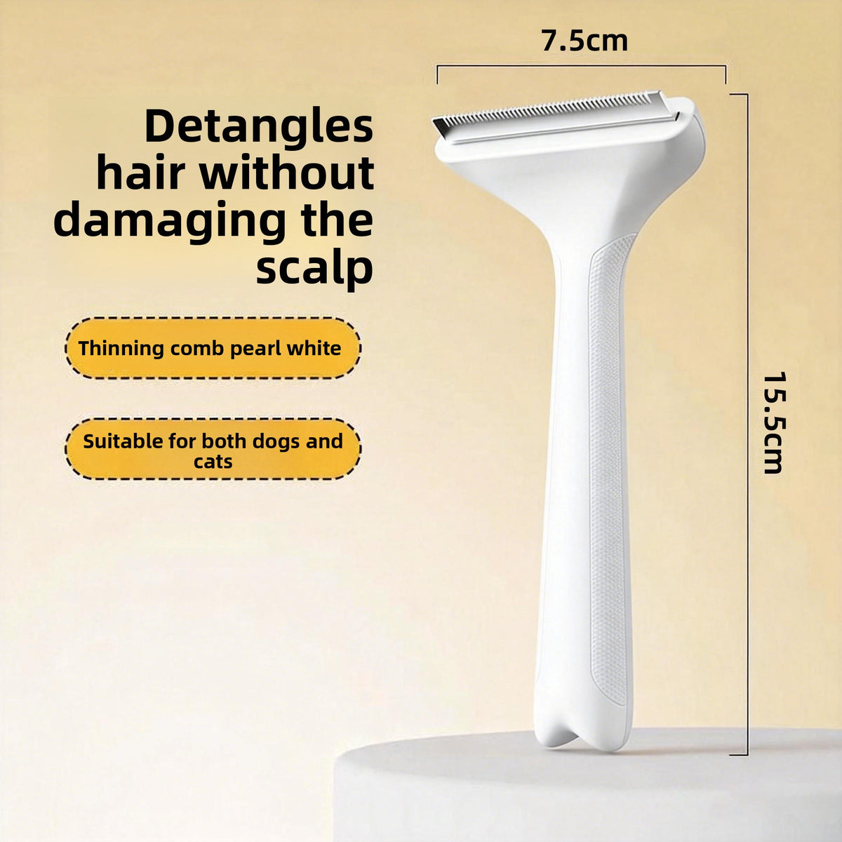 Pet Grooming Comb for Cats and Dogs