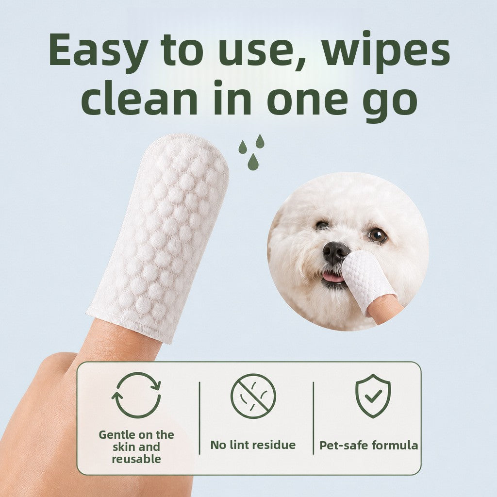 Pet cleaning wipes