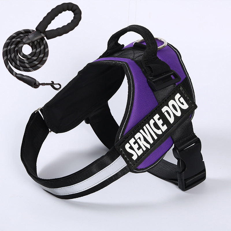 Adjustable Pet Dog Harness and Leash Set