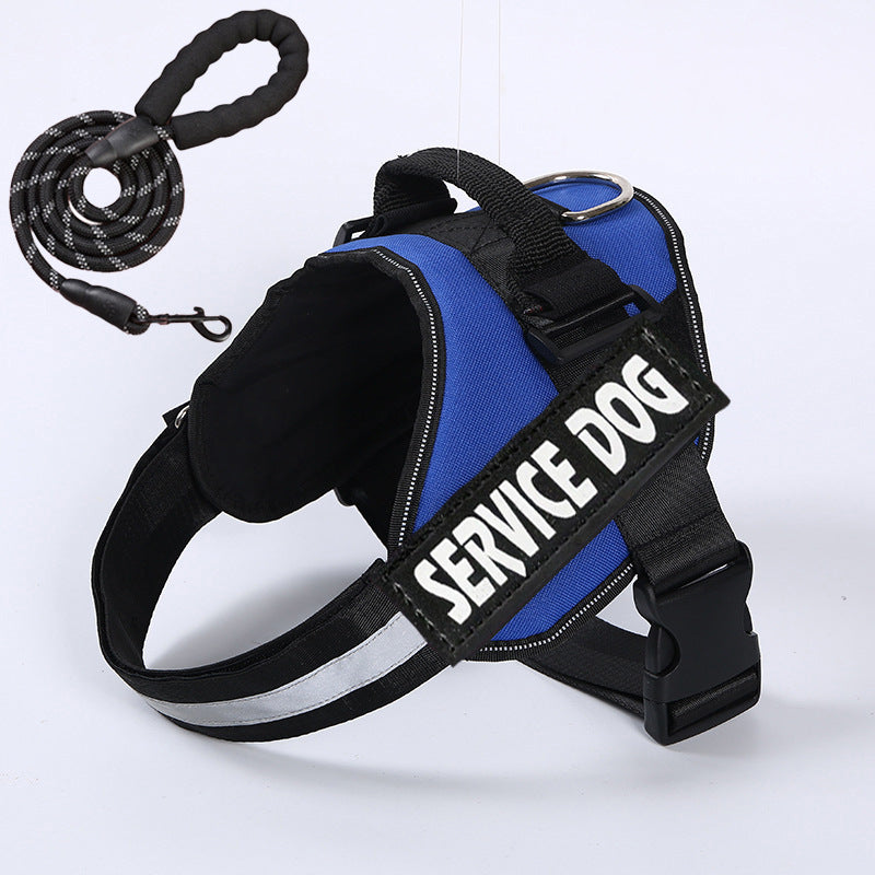 Adjustable Pet Dog Harness and Leash Set