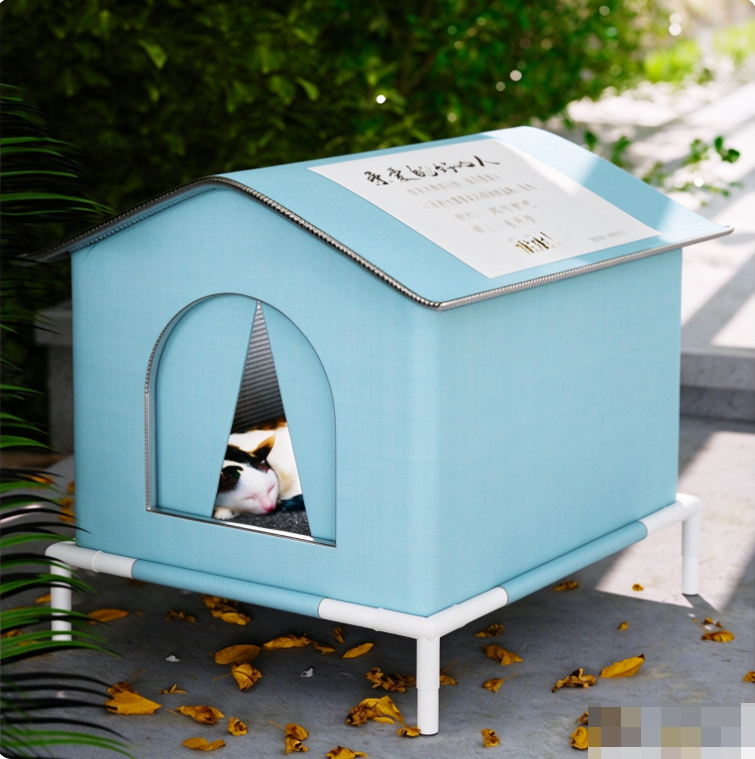 Waterproof Insulated Pet Tent with Cushion