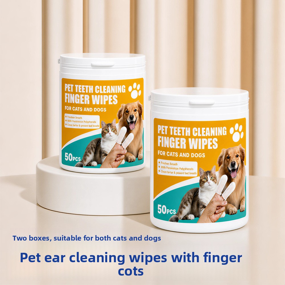 Pet cleaning wipes