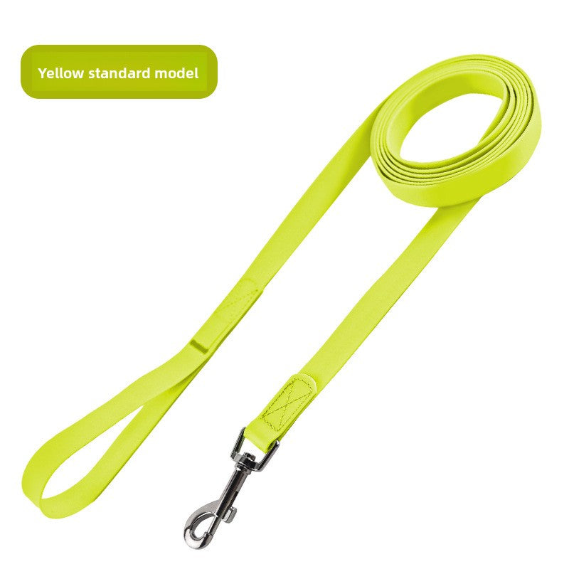 PVC Pet Leash Waterproof Dog Walking Lead