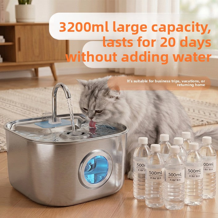 Automatic Pet Water Fountain with Filtration System