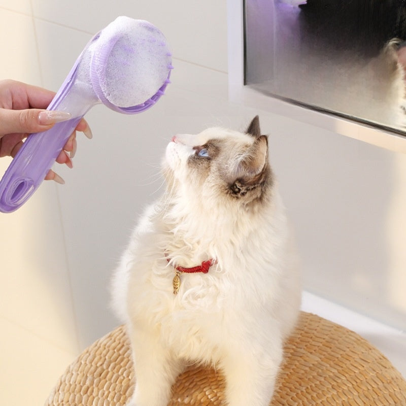 Two-in-One Pet Bathing Brush