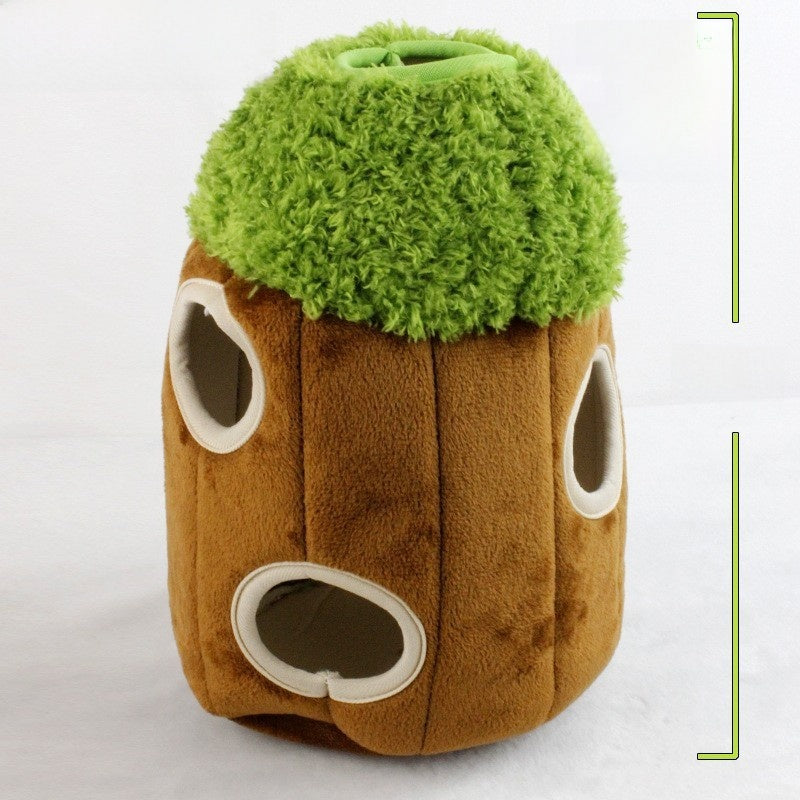 Tree Hole Series Squeaky Plush Pet Toys