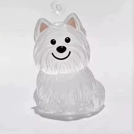 Pet Hair Memorial Keychain