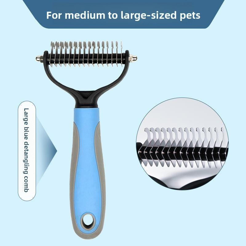 Pet comb Teddy Golden Retriever Loop-removing Comb