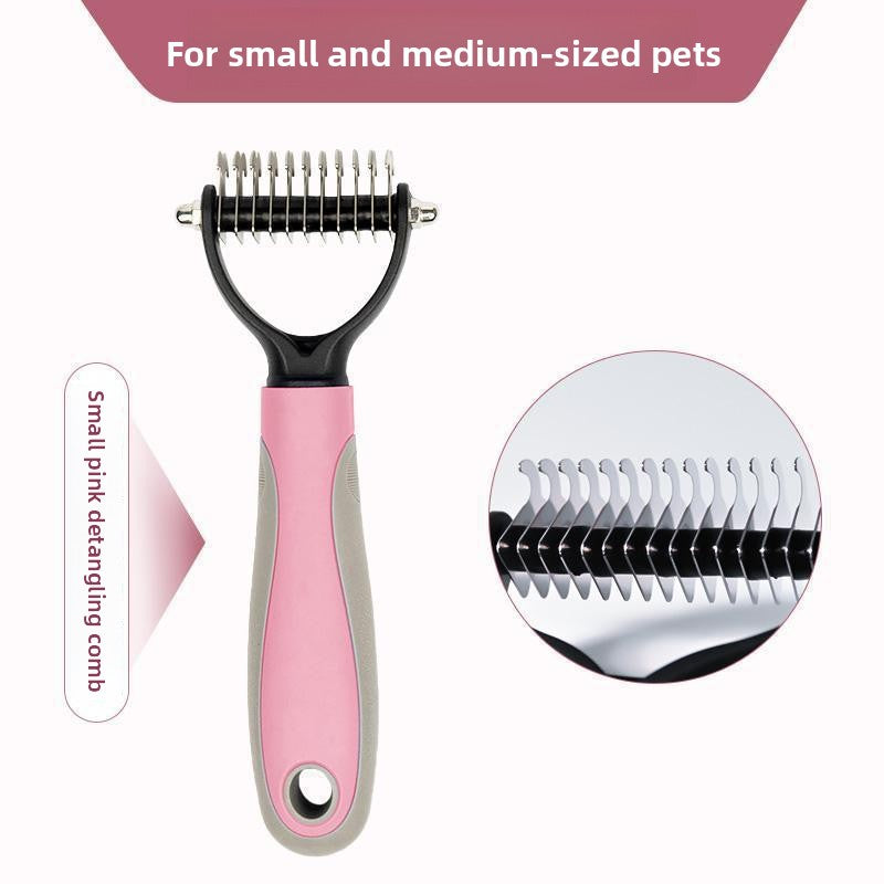 Pet comb Teddy Golden Retriever Loop-removing Comb