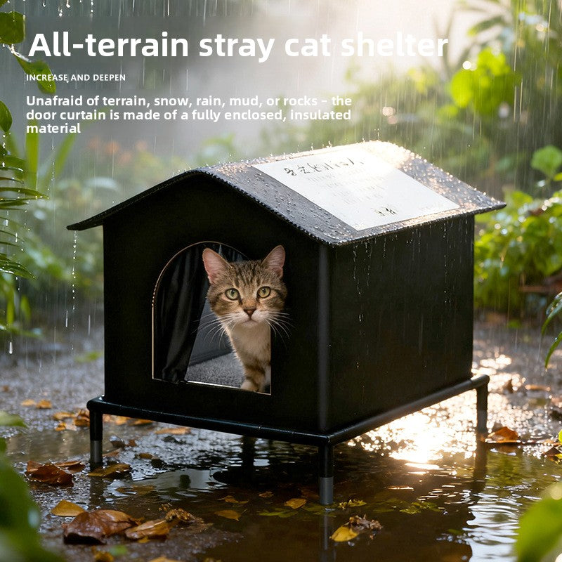 Waterproof Insulated Pet Tent with Cushion