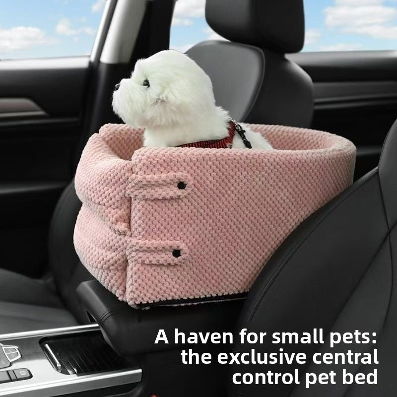 Car-mounted pet pad
