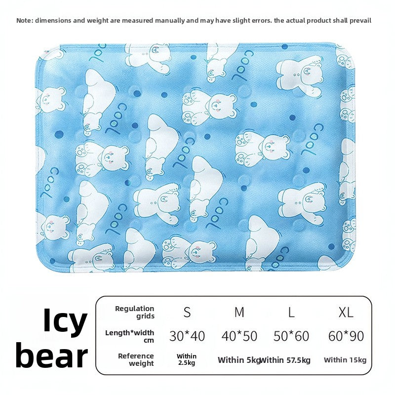 Gel-Filled Pet Cooling Mat with Scratch-Resistant Design