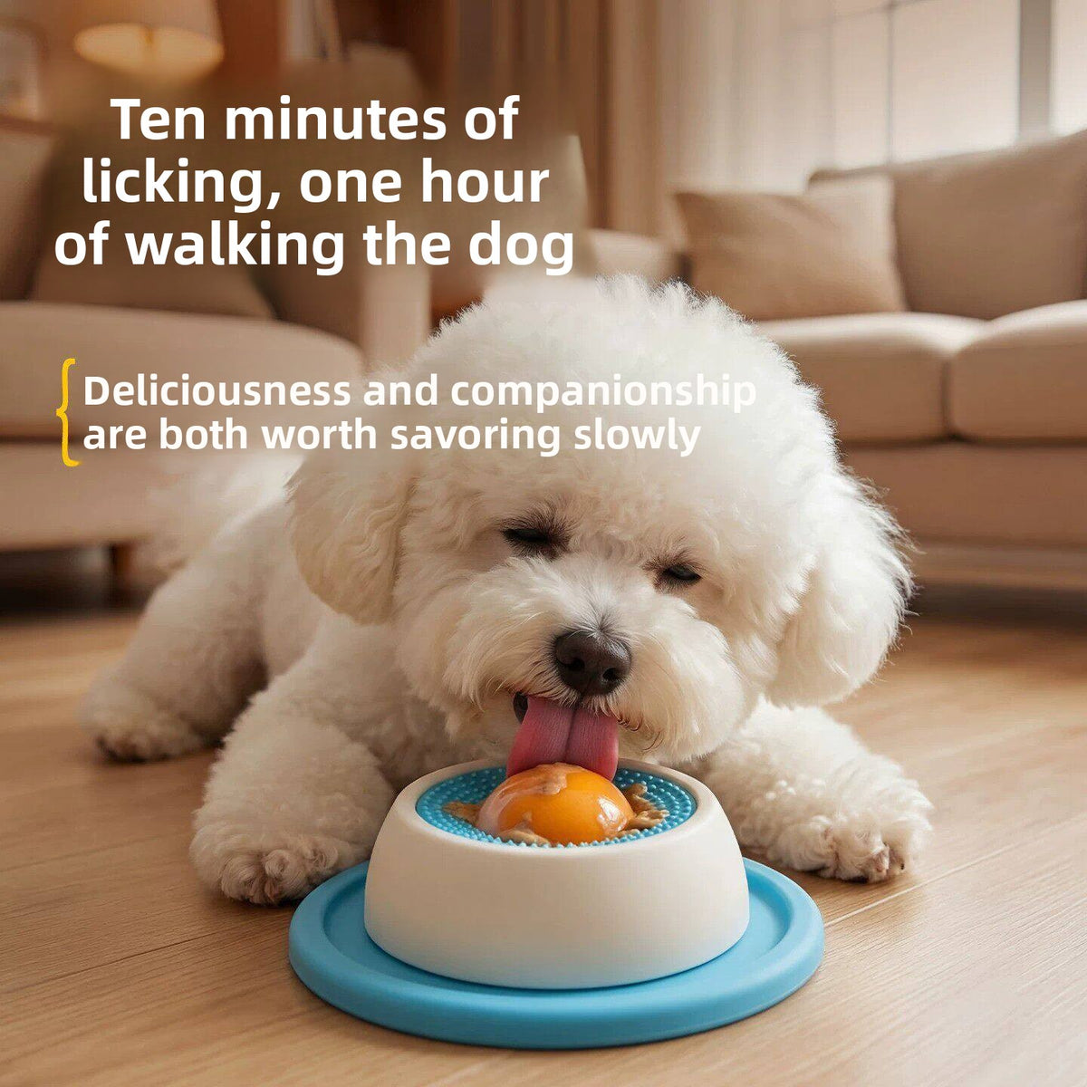 Interactive Slow Feeder Pet Bowl