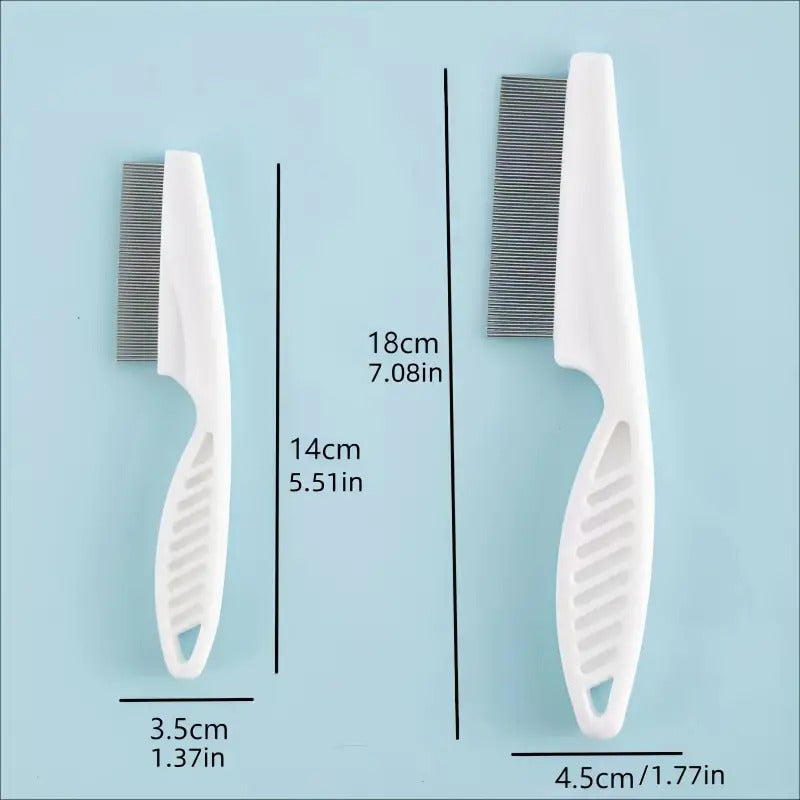 Pet cat flea comb